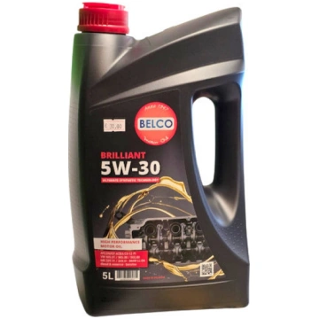 Motoreļļa 5W30 BELCO BRILLIANT 5L DPF C3