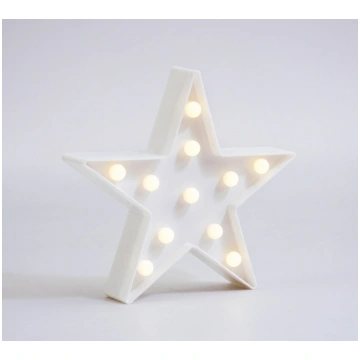 LED Ziemassvētku gaismeklis - zvaigzne / Ziemassvē