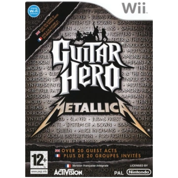 WII GUITAR HERO METALLICA