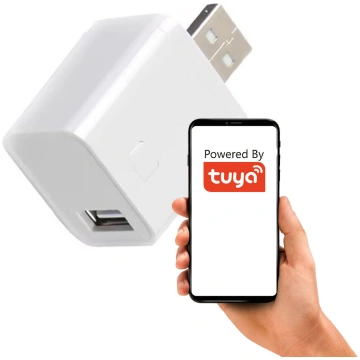 Viedais mini slēdža kontaktligzdas adapteris USB (