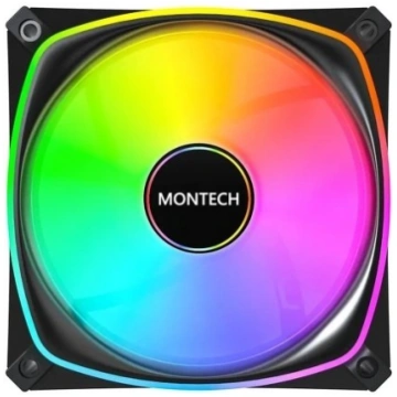 CASE FAN 120MM/RX120 PRO BLACK MONTECH ( RX120 PRO
