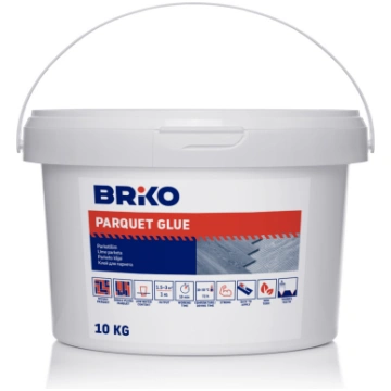 Līme parkets Briko, 10 kg, balta krās