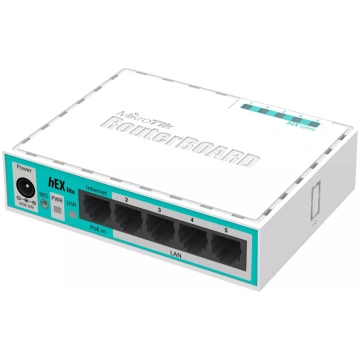 Vadu maršrutētājs MikroTik hEX lite