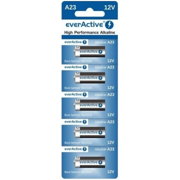 Alkaline batteries everActive A23 12V - blister 5 