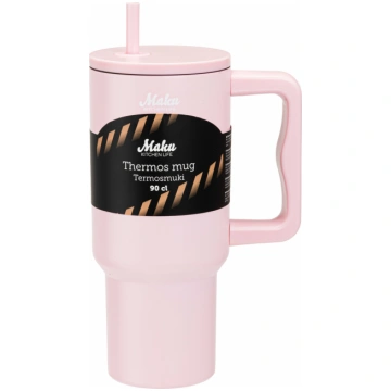 Termokrūze Maku Deal 652961, 0.9 l, rozā krās