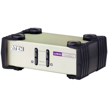 ATEN CS82U KVM switch Black, Light grey CS82U
