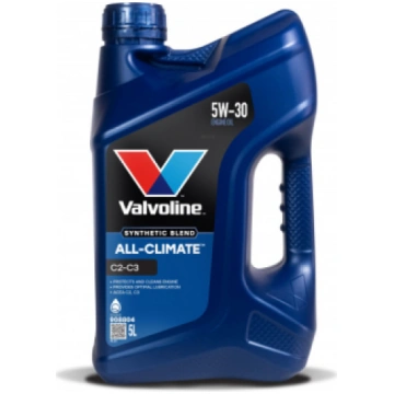 Motoreļļa All Climate C2/C3 5W30 5L, Valvoline 908