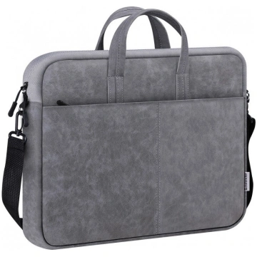 Defender NOTEBOOK BAG LEATHER 15 ,6"" GREY | 26088