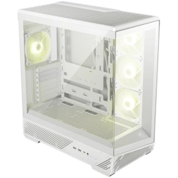 Case, MSI, ATX/micro ATX/Mini-ITX, White/Transpare