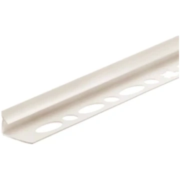 FLĪŽU LĪSTE PVC 7MM Bēša iekšējais stūris xx