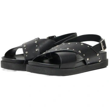 ONLY - Onlminnie-19 Studs Cross Strap Sandal - izm