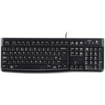 Logitech K120 wired, USB, Keyboard layout EN/LT, U