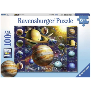 puzzle ravensburger 100 gab planētas