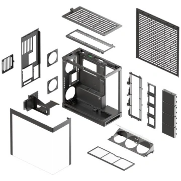 HAVN HS 420 VGPU PC Case, Midi-Tower, E-ATX, Tempe