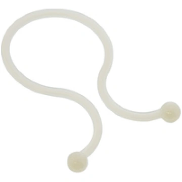 Inline Registered cable ties twist ties 14-17mm bl