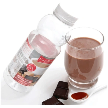 Bottiglia Bevanda Cioccolato Caramello senza gluti