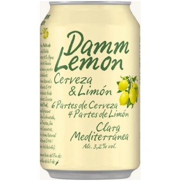 Damm Lemon beer ? Clara Mediterr?nea (shandy / rad