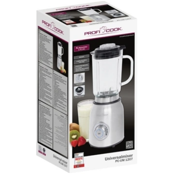 ProfiCook 501207 mixer Stand mixer 1200 W Stainles
