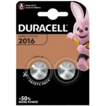 Duracell CR2016 DL2016 ECR2016 3V Lithium baterija