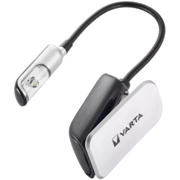 LED lampa ar klipsi lasīšanai VARTA LED BOOK LIGHT