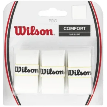 Lenta Wilson Pro Overgrip, balta krās., 3 gab