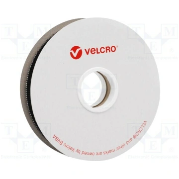 Tape: hook and loop; W: 25mm; L: 25m; Thk: 2.35mm;
