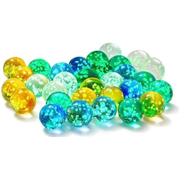 GXMDSGZ Luminous Marbles 16MM stikla bumbiņas Lumi