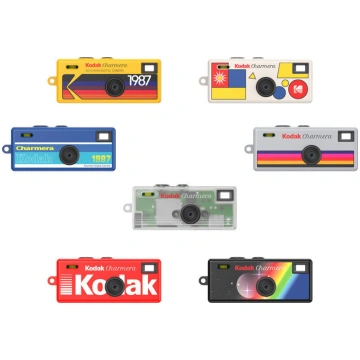 Digitālā fotokamera KODAK Charmera atslēgu piekari