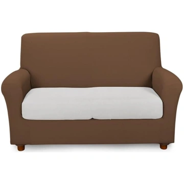 Caleffi 51217 Loveseat Sofa (Brown, Grey) ANEB00M0