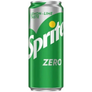 B/a gāzēts dzēriens Sprite Zero 0.33l CAN