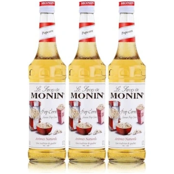 Monin popkorna sīrups, 0,7 l, 3 gab. iepakojums AN