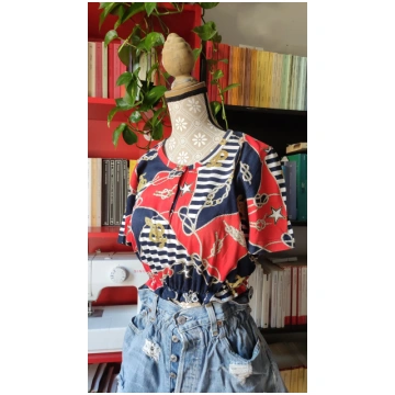 Maglietta crop marinara Chez Cetty