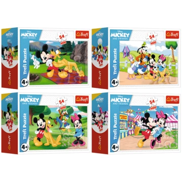TREFL DISNEY Puzle Mini Mikijs, 54 gab. (54217T)