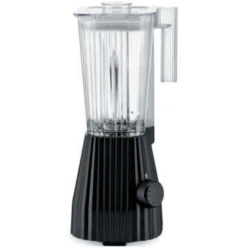 Blenderis ar krūzi Plissé pelēks Alessi