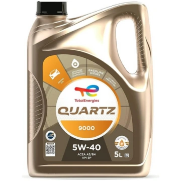 Motoreļļa TOTAL 5W40 QUARTZ 9000 ENERGY 5L. 5w-40