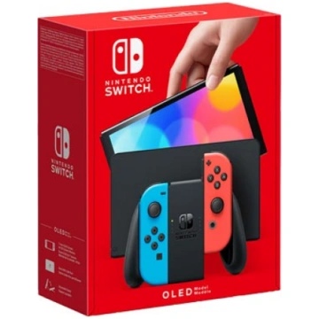 Nintendo Switch OLED 64GB, Red/Blue 10007455