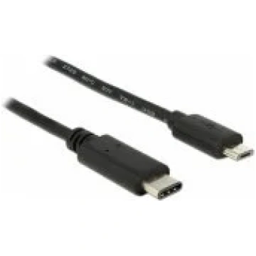 DELOCK 83333 USB-C/ Micro-USB 2.5m Black vads 8333