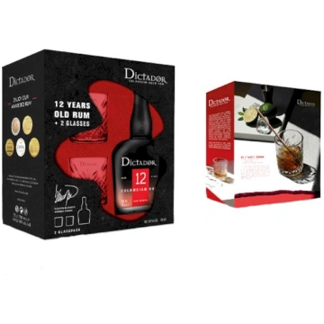 Dictador 12YO Premium Reserva + 2 glāzes
