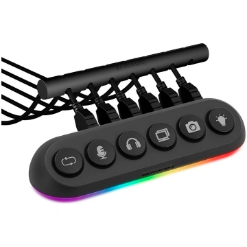 Streamplify Hub Deck 5 USB Hub with RGB Lighting S