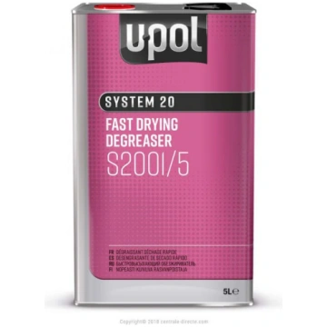 S2001/5 - UPOL Degreaser fast solvent 5L - 5 Liter