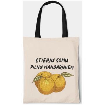 Auduma maisiņš "Soma pilna ar mandarīniem"