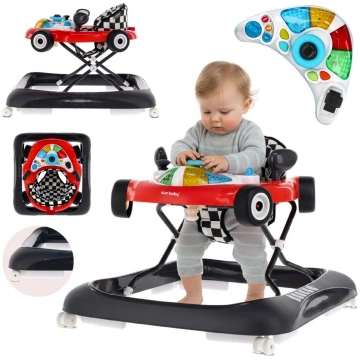 Sun Baby Bērnu staigulis FORMULA red/black SUN-B01