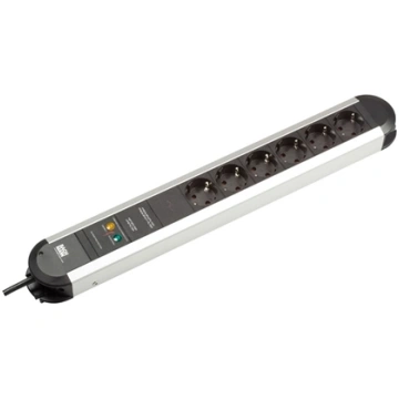 Bachmann PRIMO socket strip 6x earthing contact al