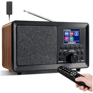 DAB Plus radio ar Bluetooth, DAB radio ar tālvadīb