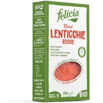 FELICIA - RISONI -Lenticchie rosse- 250 gr