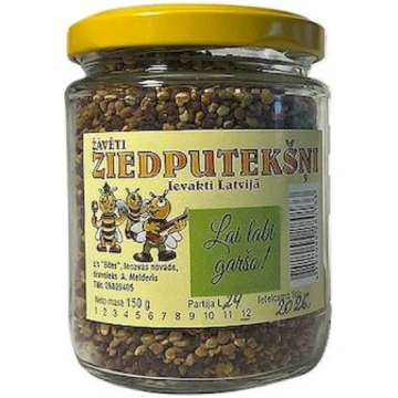 Žāvēti ziedputekšņi BIO 150g Z/S Bites