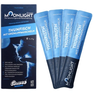 MOONLIGHT Dinner Tuna with mussel - cat treats - 4