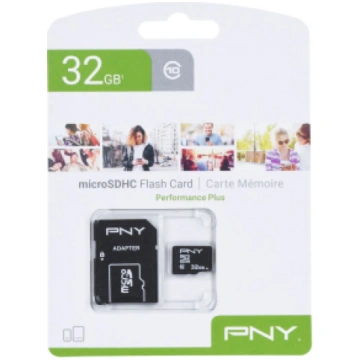 PNY Performance Plus memory card 32 GB MicroSDHC C