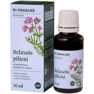DR. PAKALNS Relaxols Stress Support pilieni, 30 ml