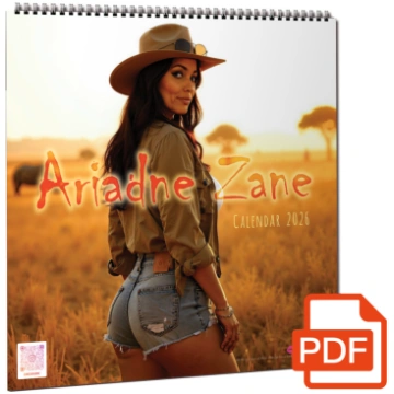 Digital Calendar 2026 - Ariadne Zane aisecret.art